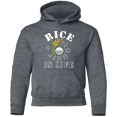 RIce is Life Seeds Unisex Youth Pullover Hoodie